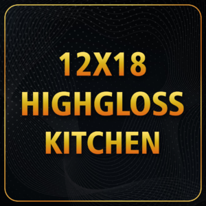 12X18 HIGH GLOSS KITCHEN